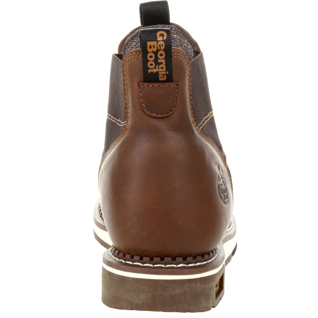 Georgia Boot AMP LT Wedge Waterproof Chelsea Work Boot
