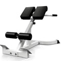 Roman Chair Back Extender - Angle & Height Dual Adjustable Hyperextension Bench for Home Gym - Adjustable Back Exercise Machine Fitness Equipment