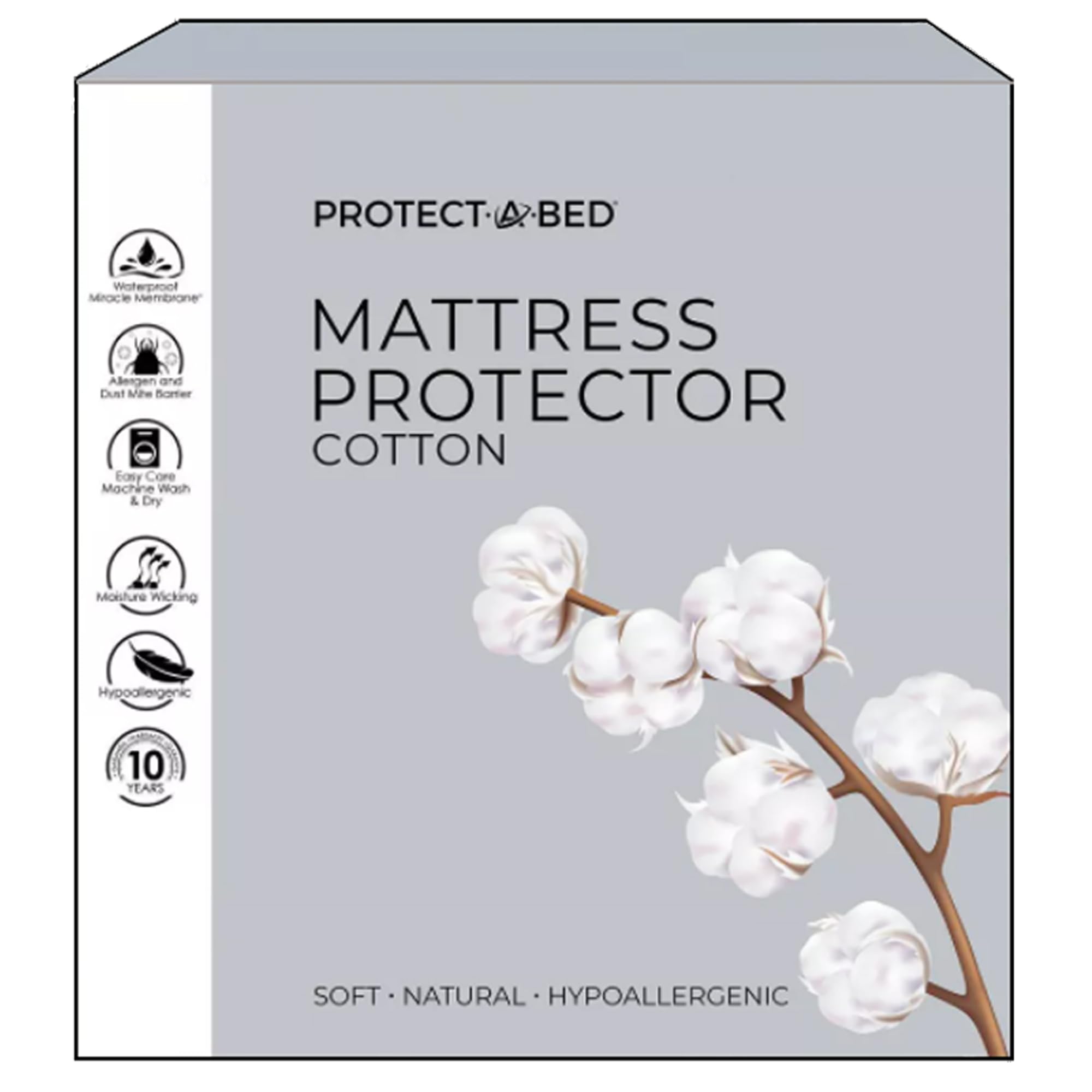 Arctic Chill Mattress Protector, Protect-A-Bed, Waterproof, 5-Sided, Twin