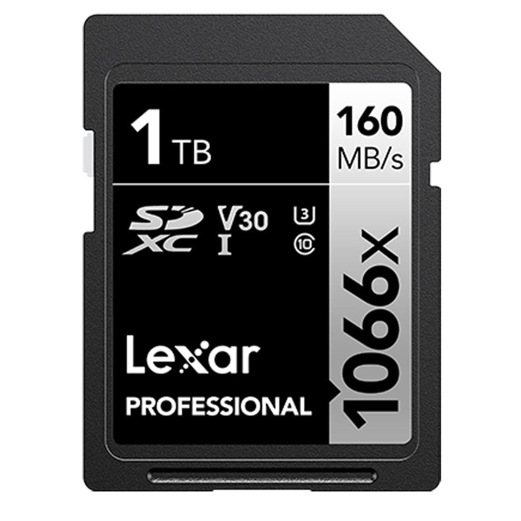 Lexar 256GB Professional 1066x SD Card, UHS-I, C10, U3, V30, Full HD, 4K, Up To 160MB/s Read SDXC Memory Card, for DSLR & Mirrorless Cameras (LSD1066256G-BNNNU)