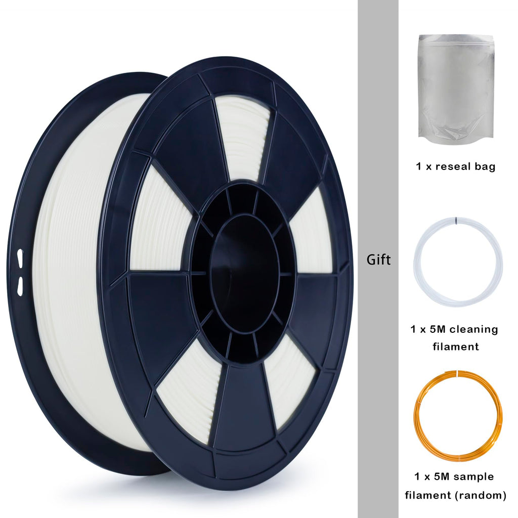 ZIRO 3D Printer Filament, PLA Filament 1.75mm, Black pla 1KG(2.2lbs), Dimensional Accuracy +/- 0.03mm, Fits Most FDM Printer AMS System,3D Printing Filament Spool Black (Plastic Reel)