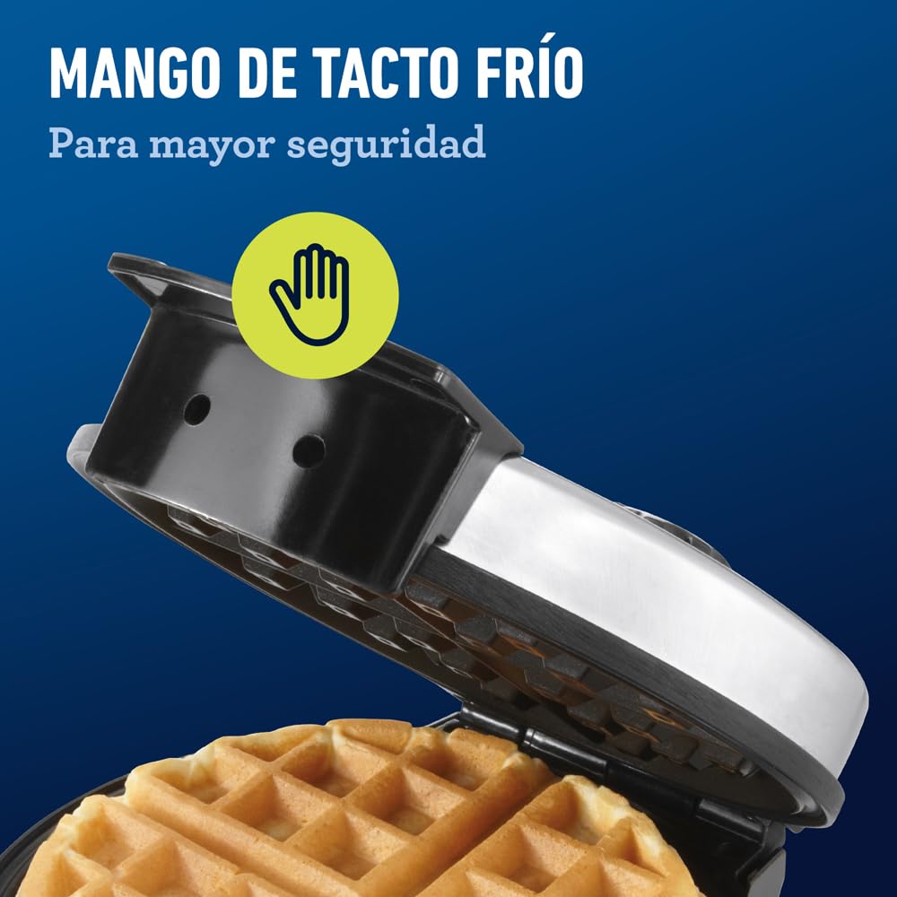 Oster Belgian Waffle Maker, Non-Stick Waffle Iron for Thick, Fluffy Waffles, Easy to Clean