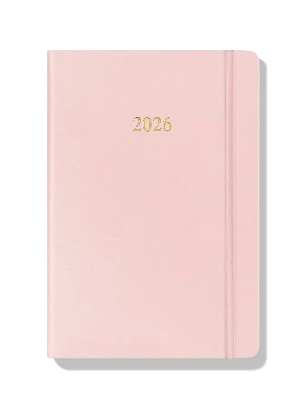 Wykeham's Executive 2026 Daily Journal Planner – US Public Holidays & Format – Customization Available (Brown, 6" x 4.5")