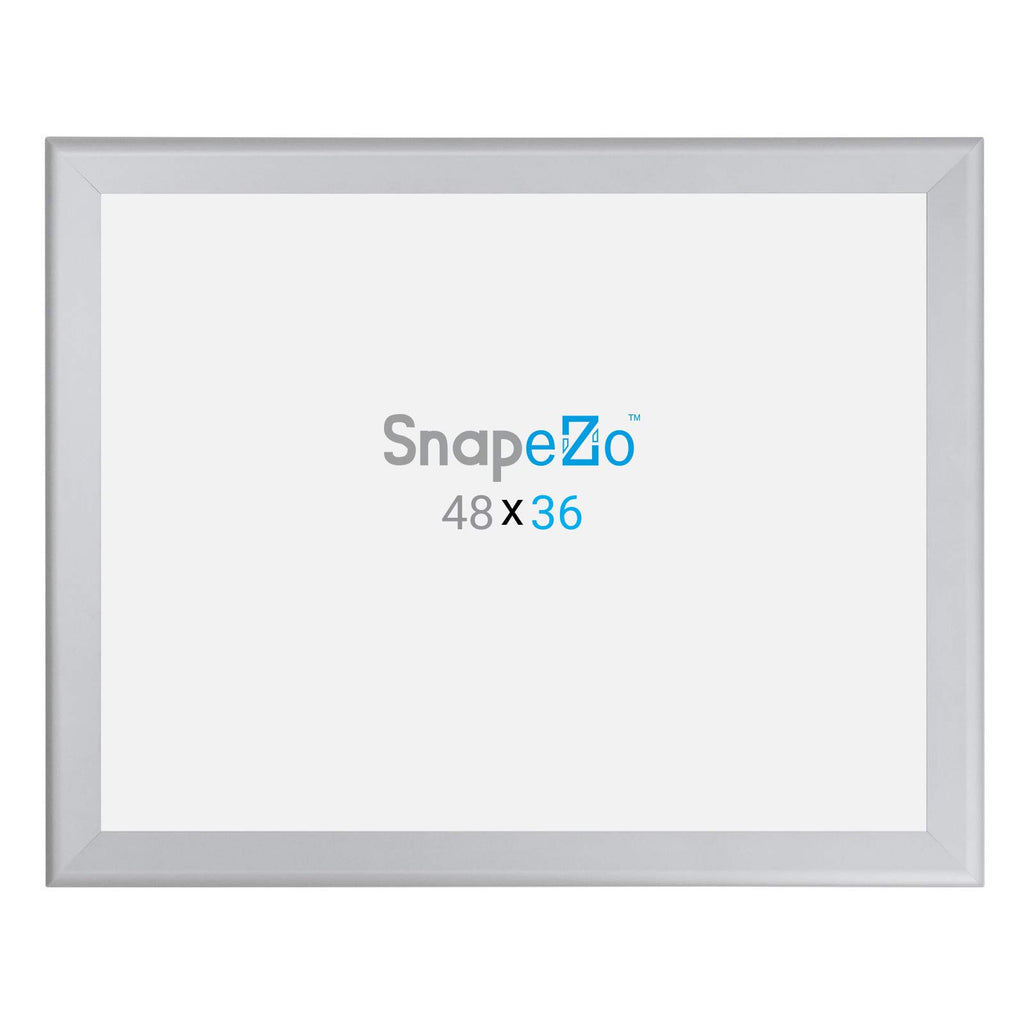 SnapeZo Movie Poster Frame 27x40 Inches, Black 1.7 Inch Aluminum Profile, Front-Loading Snap Frame, Wall Mounting, Wide Series for One Sheet Movie Posters