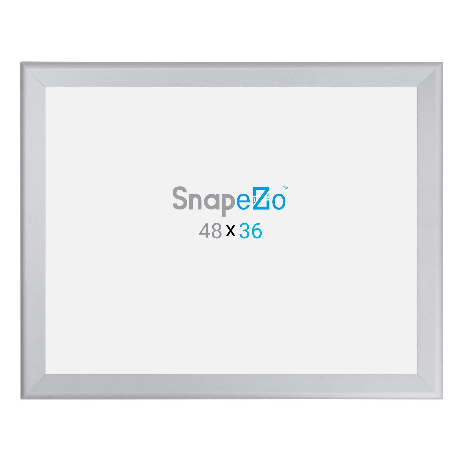 SnapeZo Movie Poster Frame 27x40 Inches, Black 1.7 Inch Aluminum Profile, Front-Loading Snap Frame, Wall Mounting, Wide Series for One Sheet Movie Posters