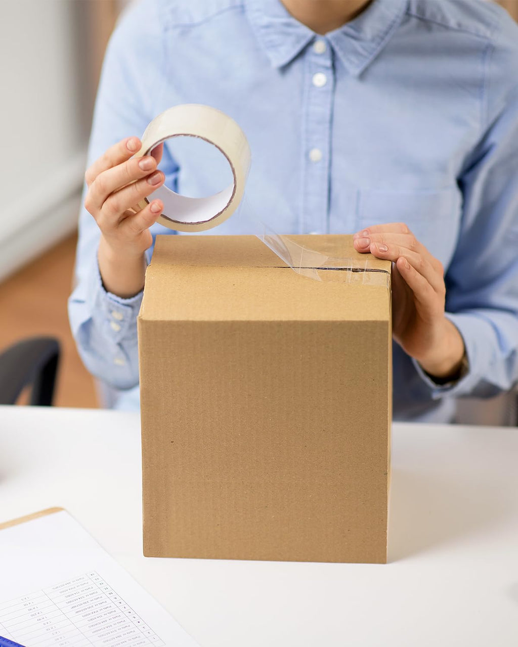 40-Pack-Small-Shipping-Boxes-6x4x4, Corrugated-Cardboard-Boxes-for-Packaging-Small-Business, Brown-Boxes-Mailers
