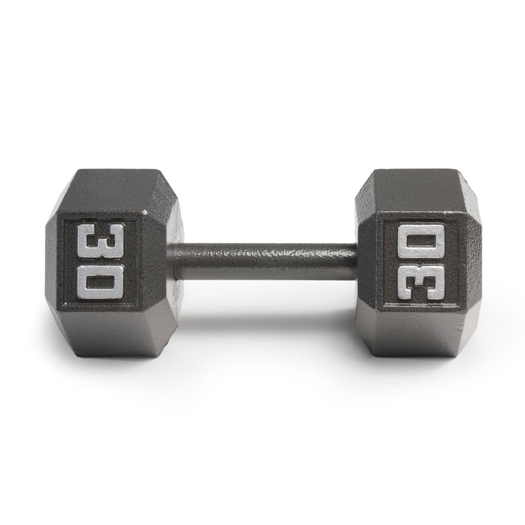 Marcy Cast Iron Hex Dumbbells Collection - Available size from 3-lb to 100-lb, SOLD INDIVIDUALLY