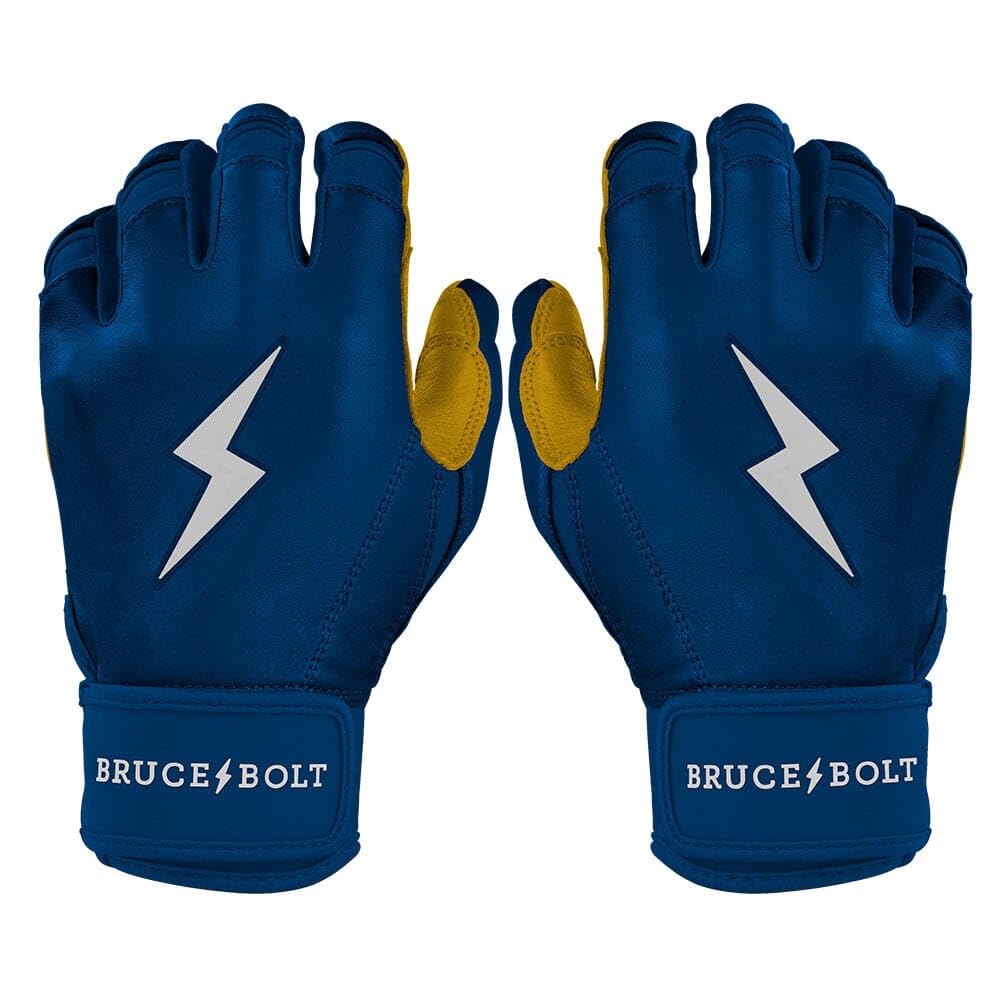 BRUCE BOLT Original Series Short Cuff Batting Gloves - Classic Edition - Adult & Youth Sizes