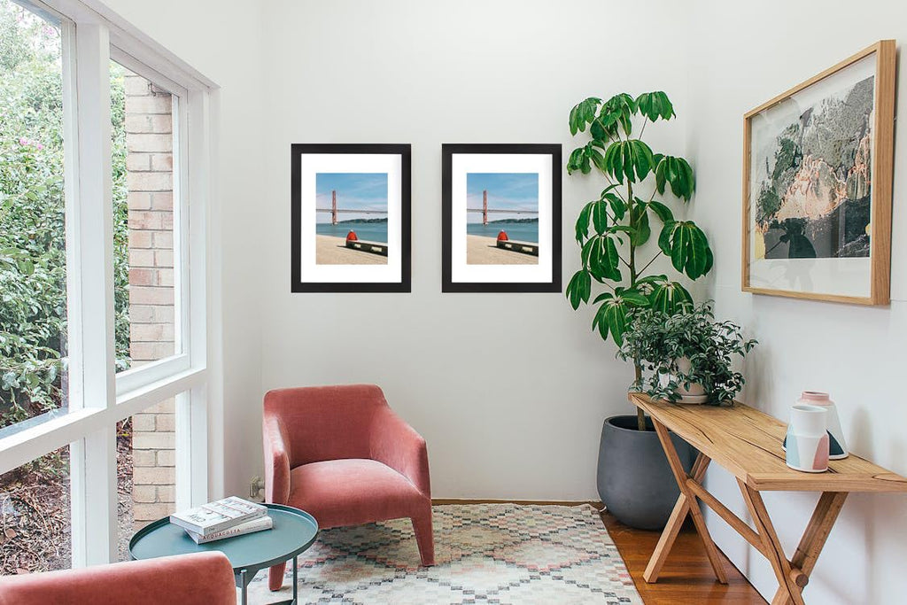 5x7 Picture Frame Gold, Display 5x7 without Mat or 4x6 with Mat, Wall Gallery Photo Frames