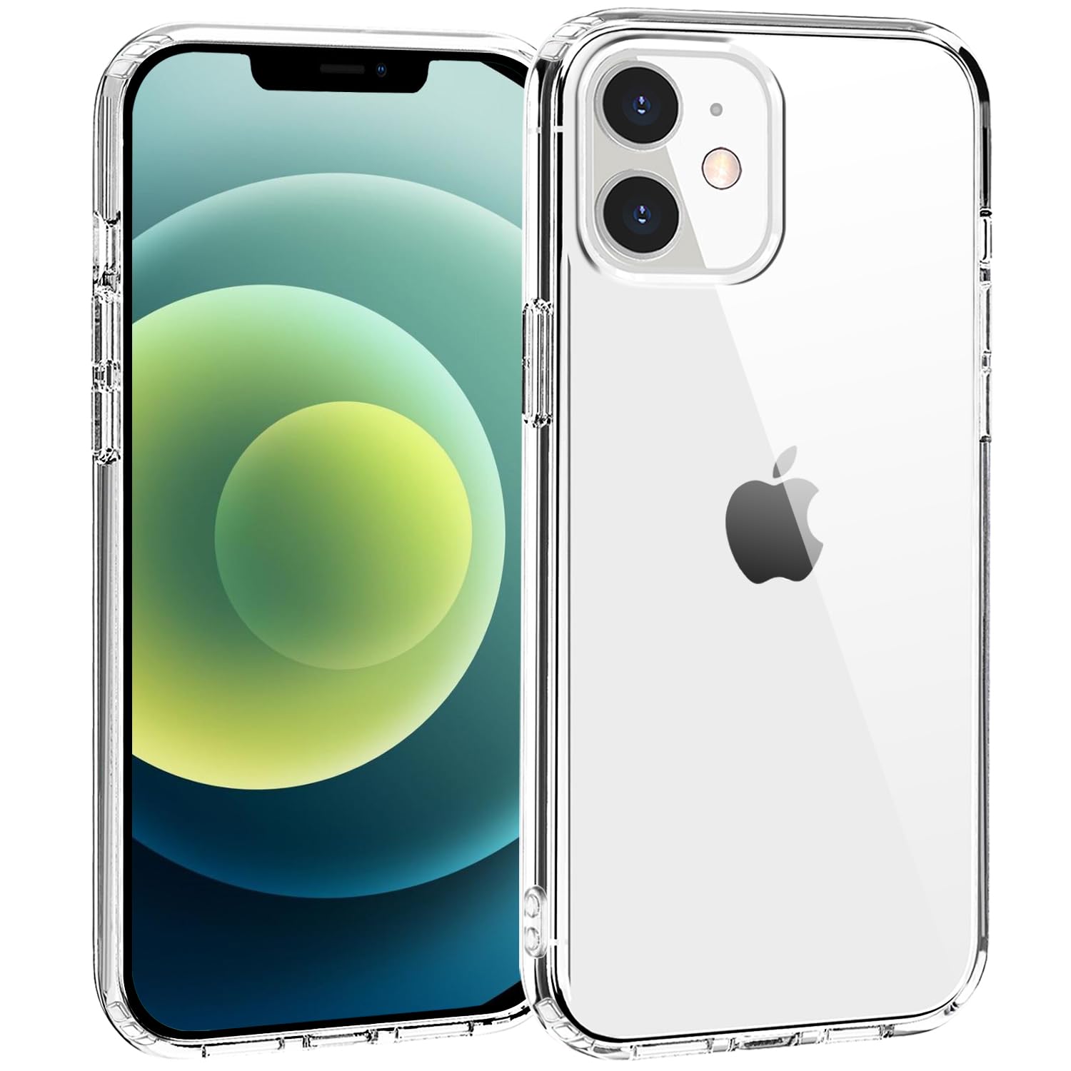 TENOC Phone Case Compatible with iPhone 11, Black Case Anti-Fingerprint Protective Bumper Matte Cover for 6.1 Inch