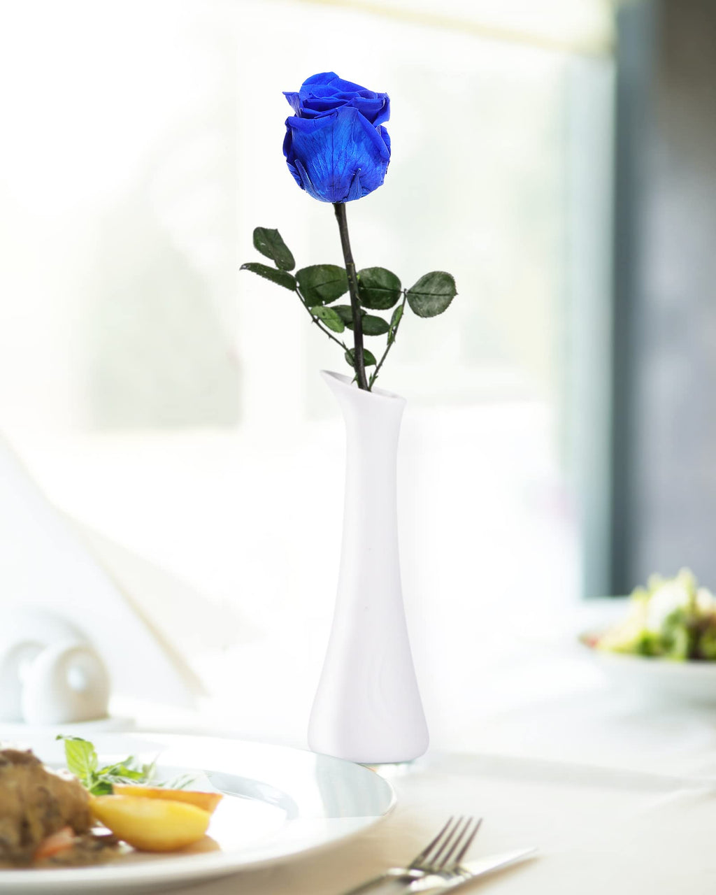 Flowers for Delivery Prime, Preserved Roses Flower Gifts for Women, Real Roses Single Rose Presents for Her, Mom Birthday Gifts from Daughter, Valentines Flowers Red Roses