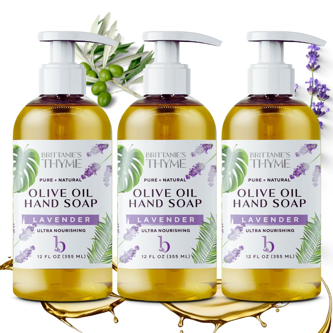 Brittanie’s Pure Castile Liquid Soap Refill, Bergamot Lime, 12 Ounce | Dish Soap, Hair & Body, Home, Gentle and Pure, Made with Natural Luxurious Oils, Vegan & Gluten Free Non-GMO