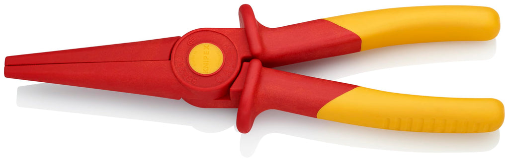 Knipex 98 62 02 Flat Nose Plastic Pliers 1000V Insulated, Red/Yellow