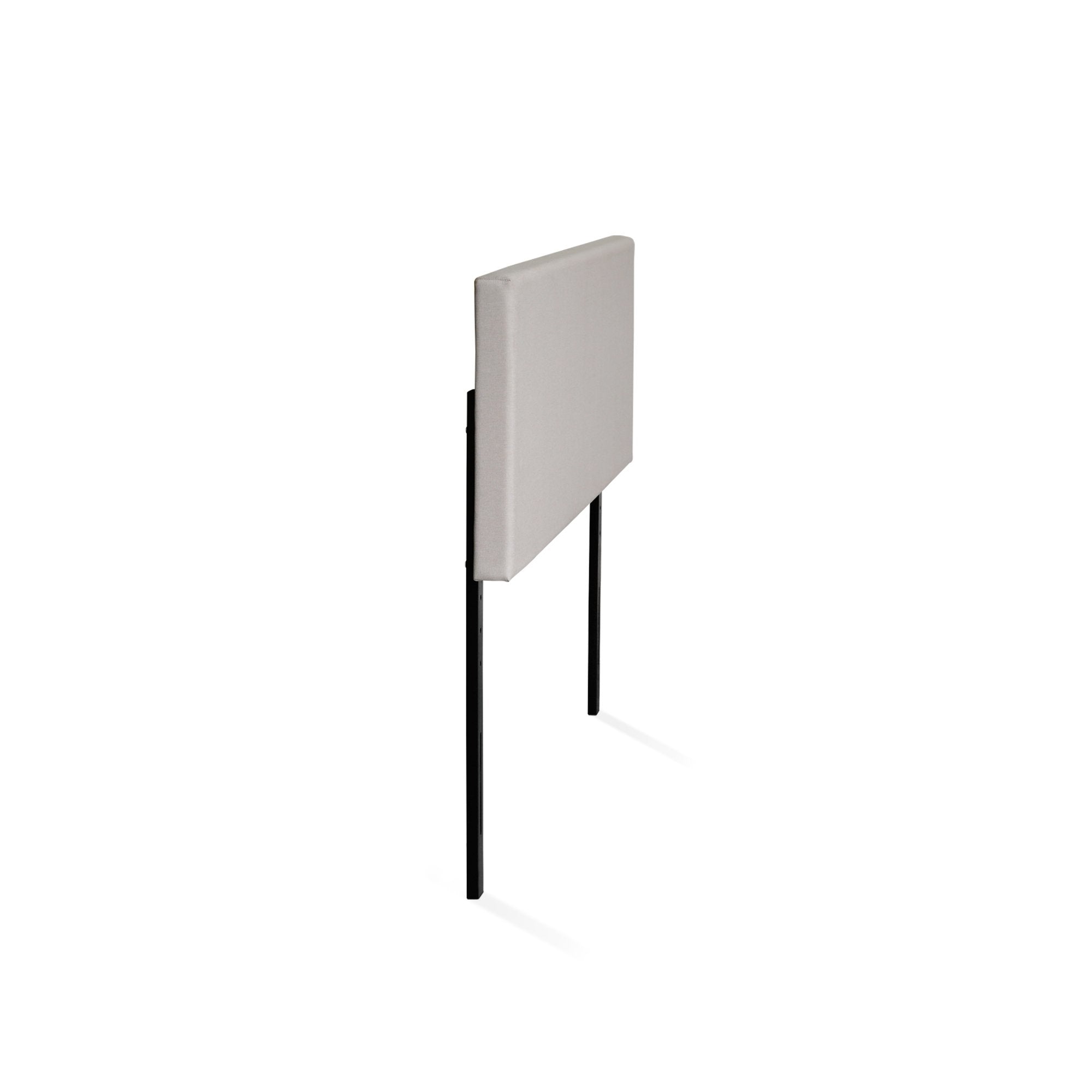 FURINNO Roanne Tufted Headboard, Twin, Black