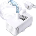 Automatic Small Sump Pump with Water Sensor, 5 FT Lift 55 GPH 115V/230V Mini Condensate Pump with Float Switch, Water Removal for Dehumidifier, Air Conditioner, Ice Maker, Basement, Auto On Off