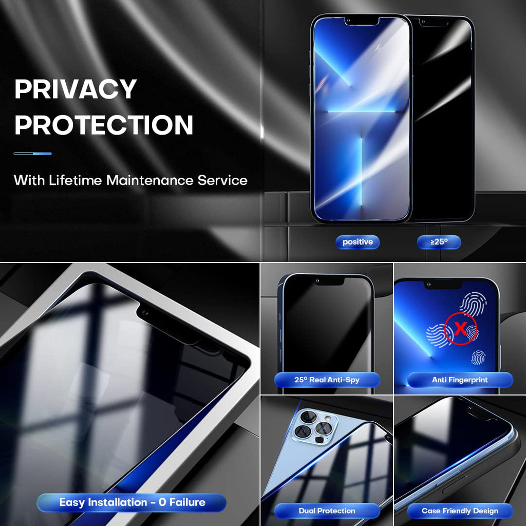 TOCOL [3 Pack] Compatible for Google Pixel 6 5G 6.4'' Tempered Glass Screen Protector & Glass Camera Lens Protector, Case Friendly, Anti-Scratch [Alignment Tool] [Fingerprint Unlock]