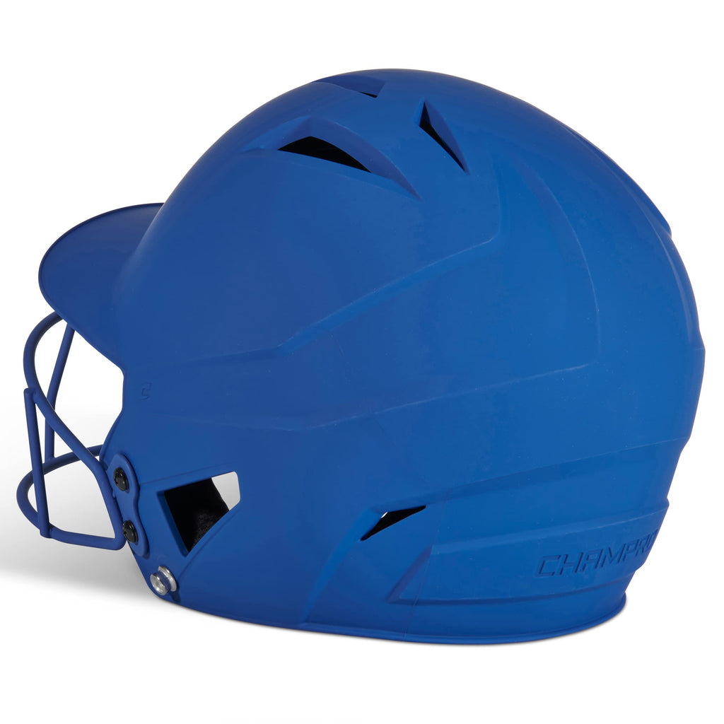 Champro HX Rise Fastpitch Batting Helmet with Facemask