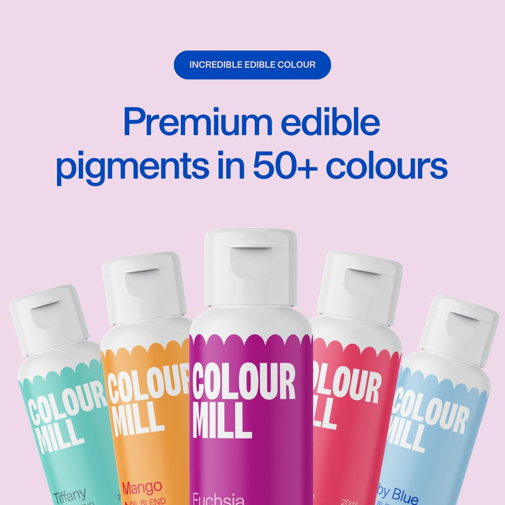 Colour Mill Oil-Based Food Coloring, 100 Milliliters (Baby Blue)