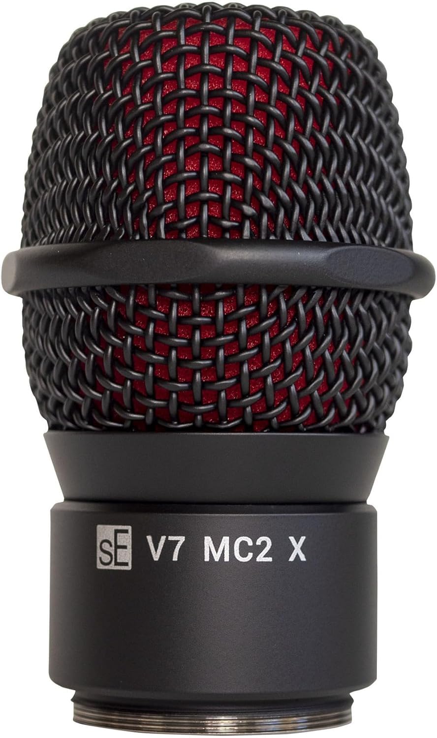 SE ELECTRONICS V7 MC1 Wireless Microphone Capsule - Compatible with Shure Wireless Transmitters - Professional Dynamic Microphone for Singing, Speech & Music Studio Recording (Black)