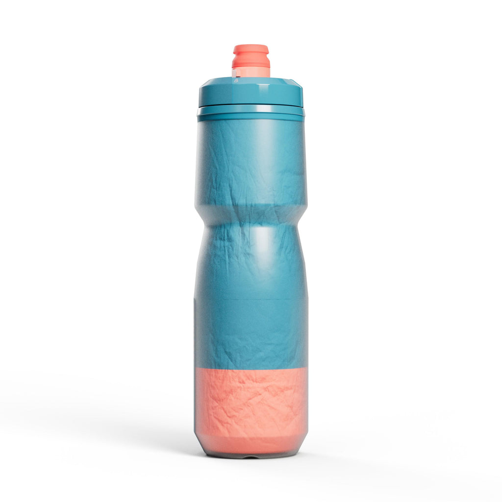 CamelBak Podium Chill Insulated Bike Squeeze Water Bottle, Cold Retention for Cycling, 24oz, Reflective Ghost
