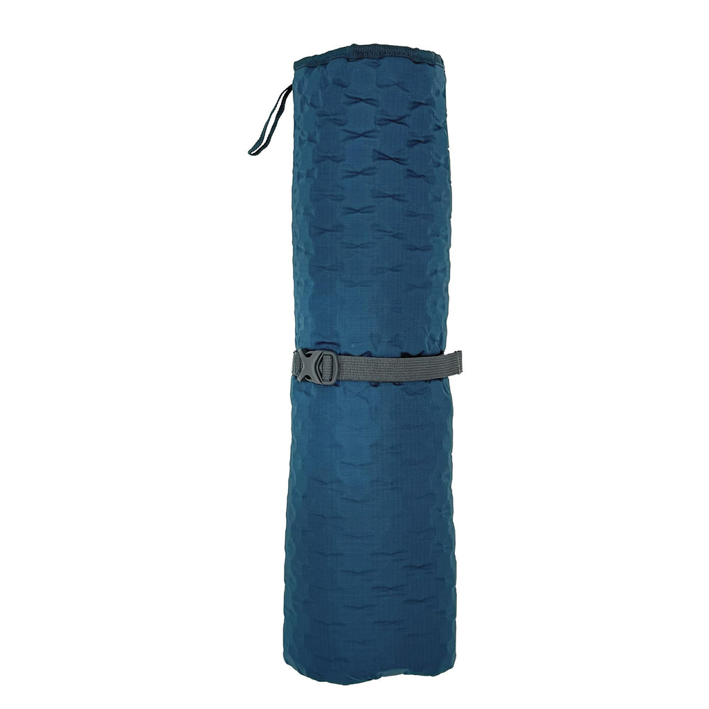 Crazy Creek HEX 2.0 PowerLounger for Day Hiking & Backpacking Trips, 250 LBS Weight Capacity, Adjustable Straps, Compact Design, Water-Resistant, Aleutian Blue/Slate