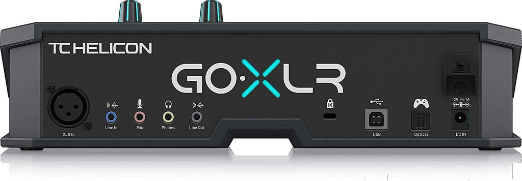 TC-Helicon GoXLR Revolutionary Online Broadcaster Platform with 4-Channel Mixer, Motorized Faders, Sound Board and Vocal Effects, Officially Supported on Windows