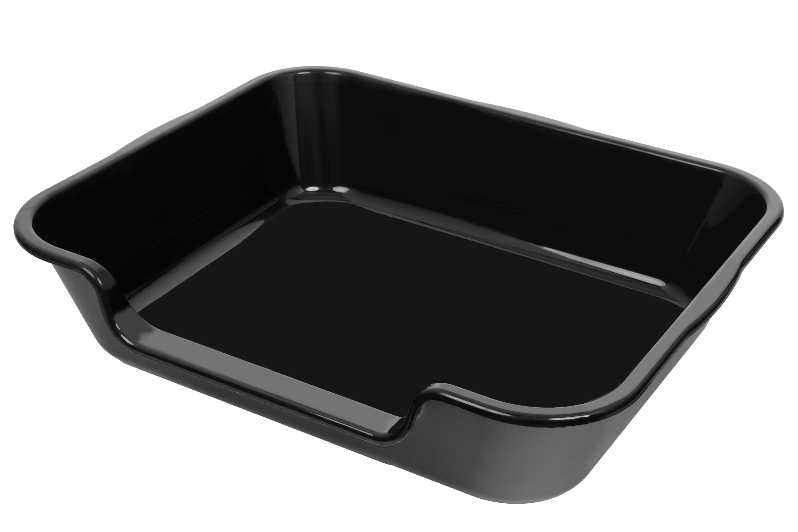 1 Pack of Extra Large Cat Litter Box (ABS Material), Low Entry Senior Litter Pen for Geriatric Kitty Big Cats, Jumbo Pet Safe Litter Boxes Tray for Pets Potty (Beach Sand, 20" L x 15.5" W)