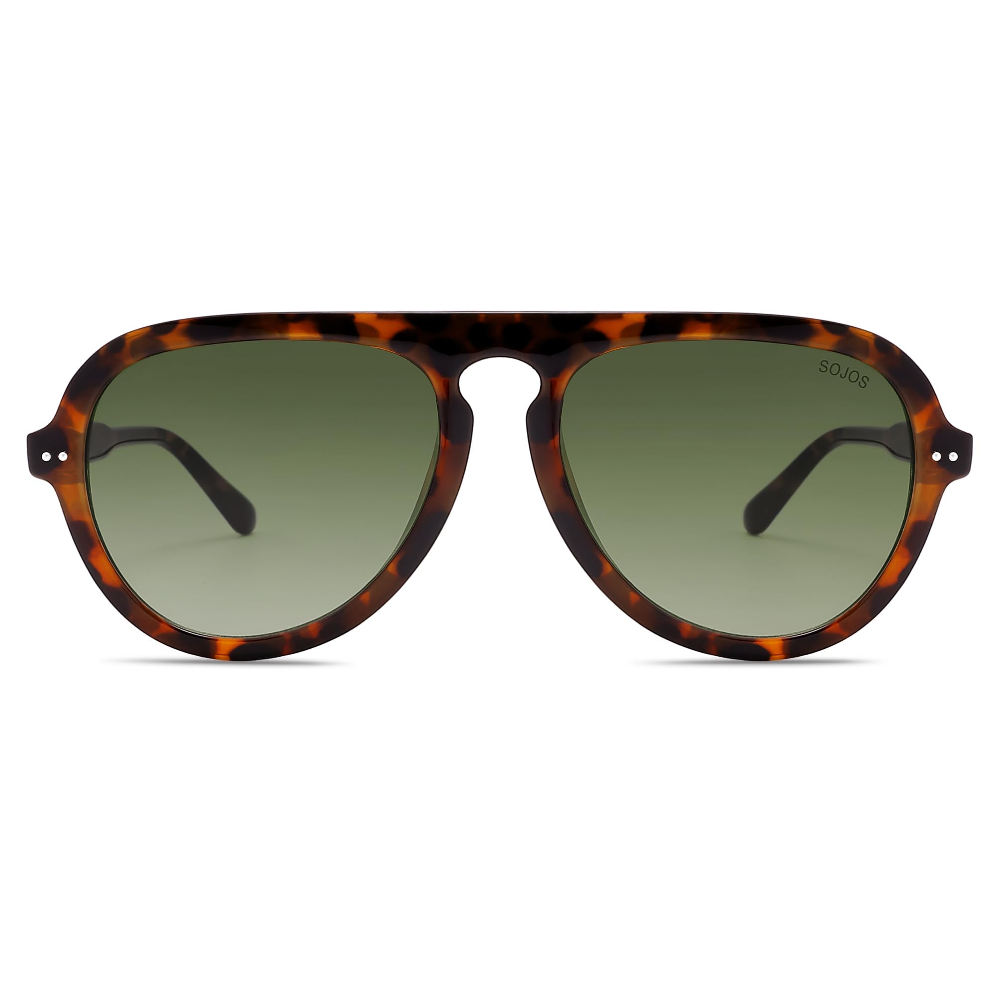 SOJOS Retro Aviator Sunglasses Womens Mens Vintage Plastic Frame Shades Lentes De Sol Para Mujer SJ2255