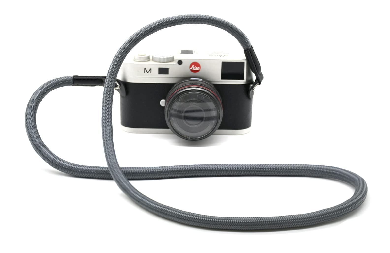 Camera Strap Vintage 100cm Nylon Climbing Rope Camera Neck Shoulder Strap for Micro Single and DSLR Camera.(Black)