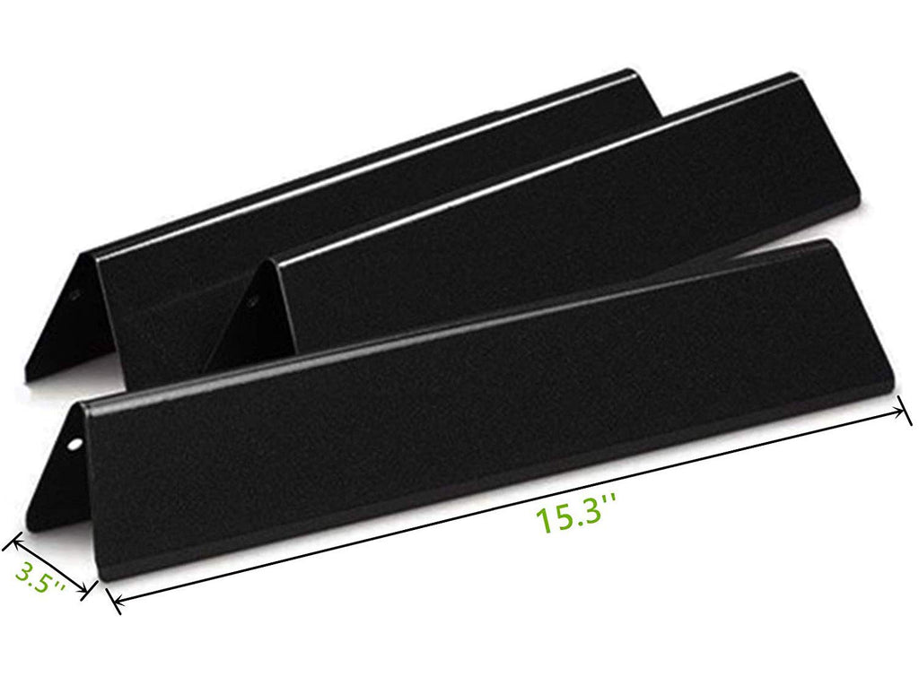 Hongso 21.5 Inch Flavorizer Bars 7535 for Weber Genesis Silver A, Spirit 200 Series E210 S210 (with Side Mounted Control), Spirit 500 Gas Grill Models, Heat Plate Replacement 7534 65902 8217, 5-PC