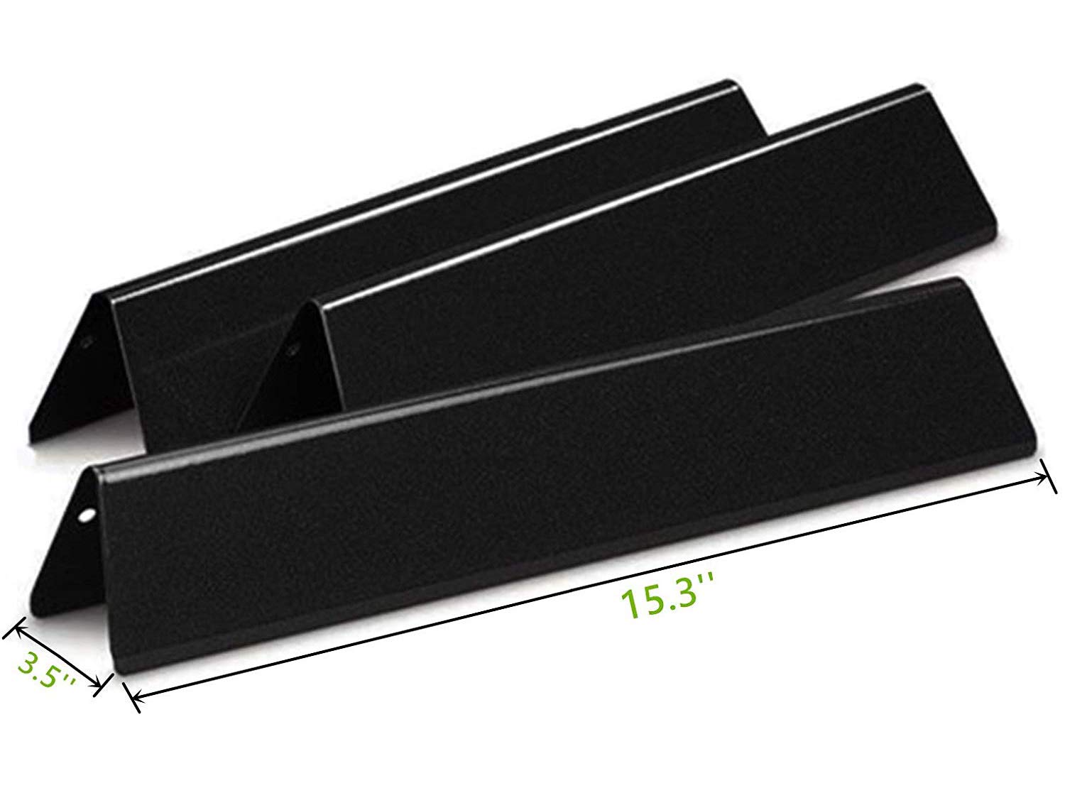 Hongso 21.5 Inch Flavorizer Bars 7535 for Weber Genesis Silver A, Spirit 200 Series E210 S210 (with Side Mounted Control), Spirit 500 Gas Grill Models, Heat Plate Replacement 7534 65902 8217, 5-PC