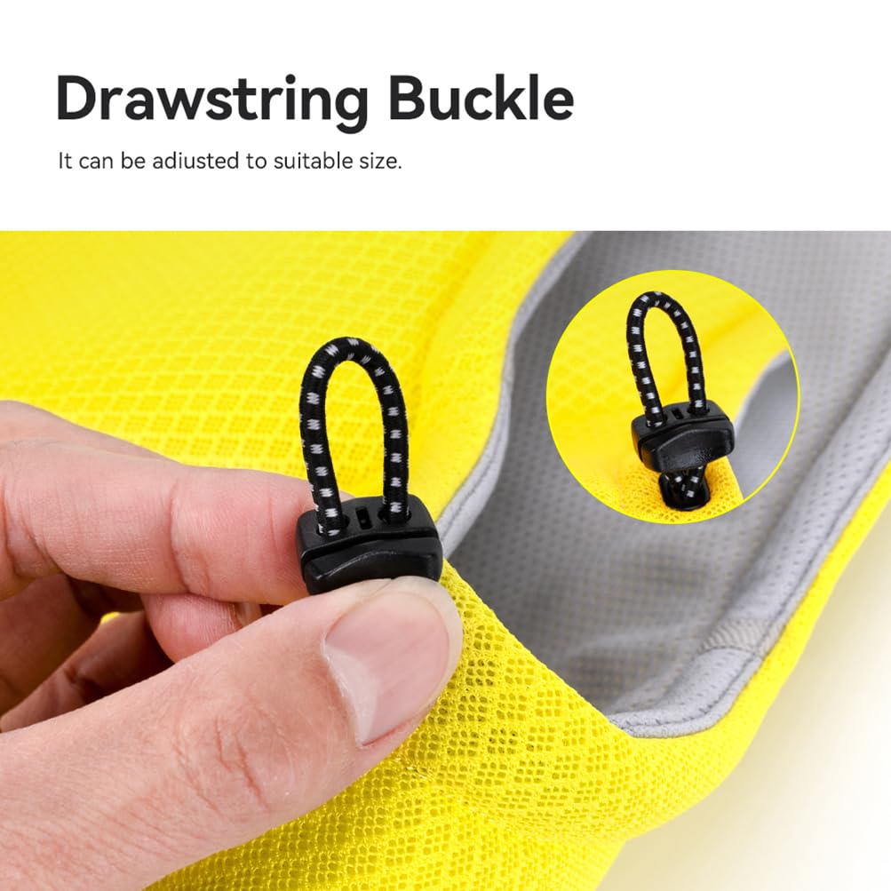 SGODA Dog Cooling Vest Harness Cooler Jacket Yellow XX-Small