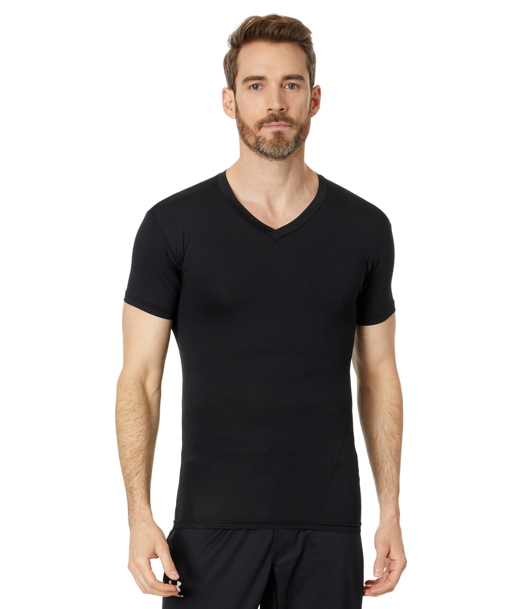 Under Armour Men's Heatgear Tactical V-neck Compression Short-sleeve T-shirt