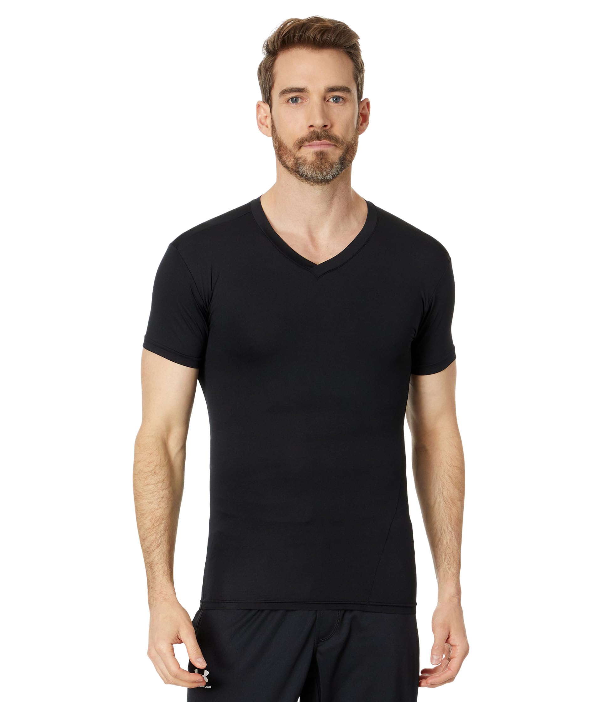 Under Armour Men's Heatgear Tactical V-neck Compression Short-sleeve T-shirt
