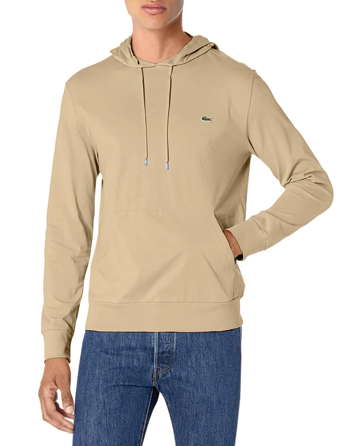 Lacoste Men's Long Sleeved Hooded T-Shirt