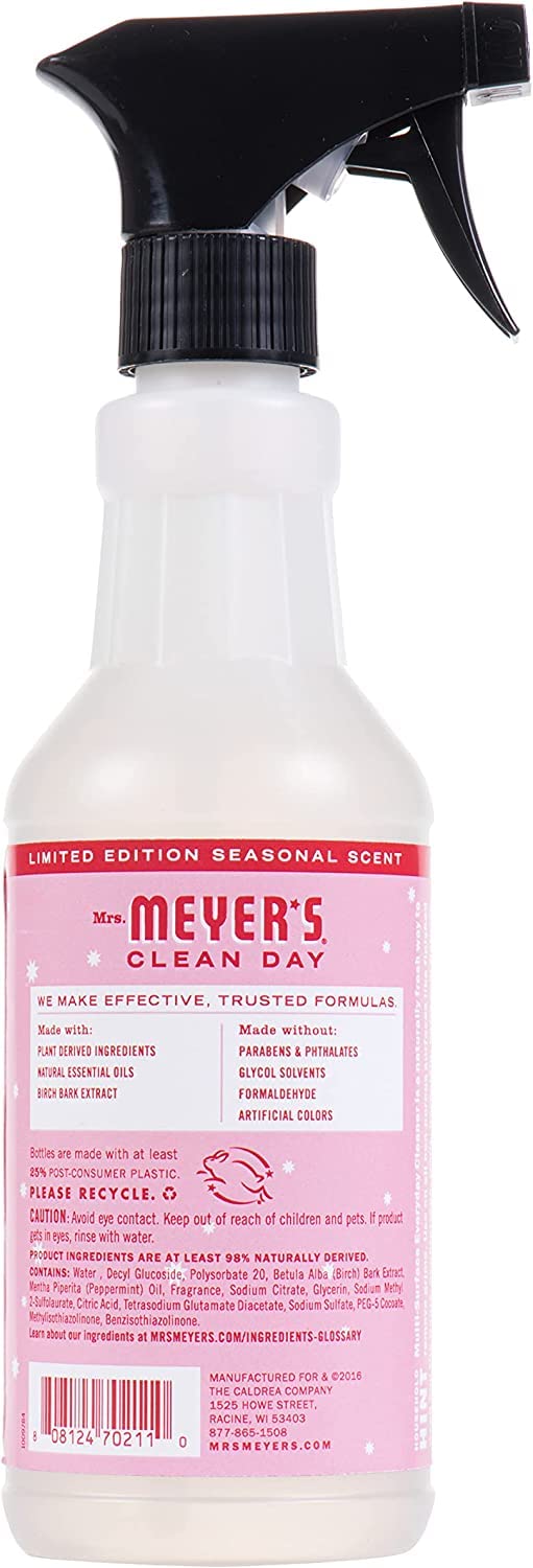 MRS. MEYER'S CLEAN DAY Multi-Surface Cleaner Concentrate, Use to Clean Floors, Tile, Counters, Lavender, 32 fl. oz