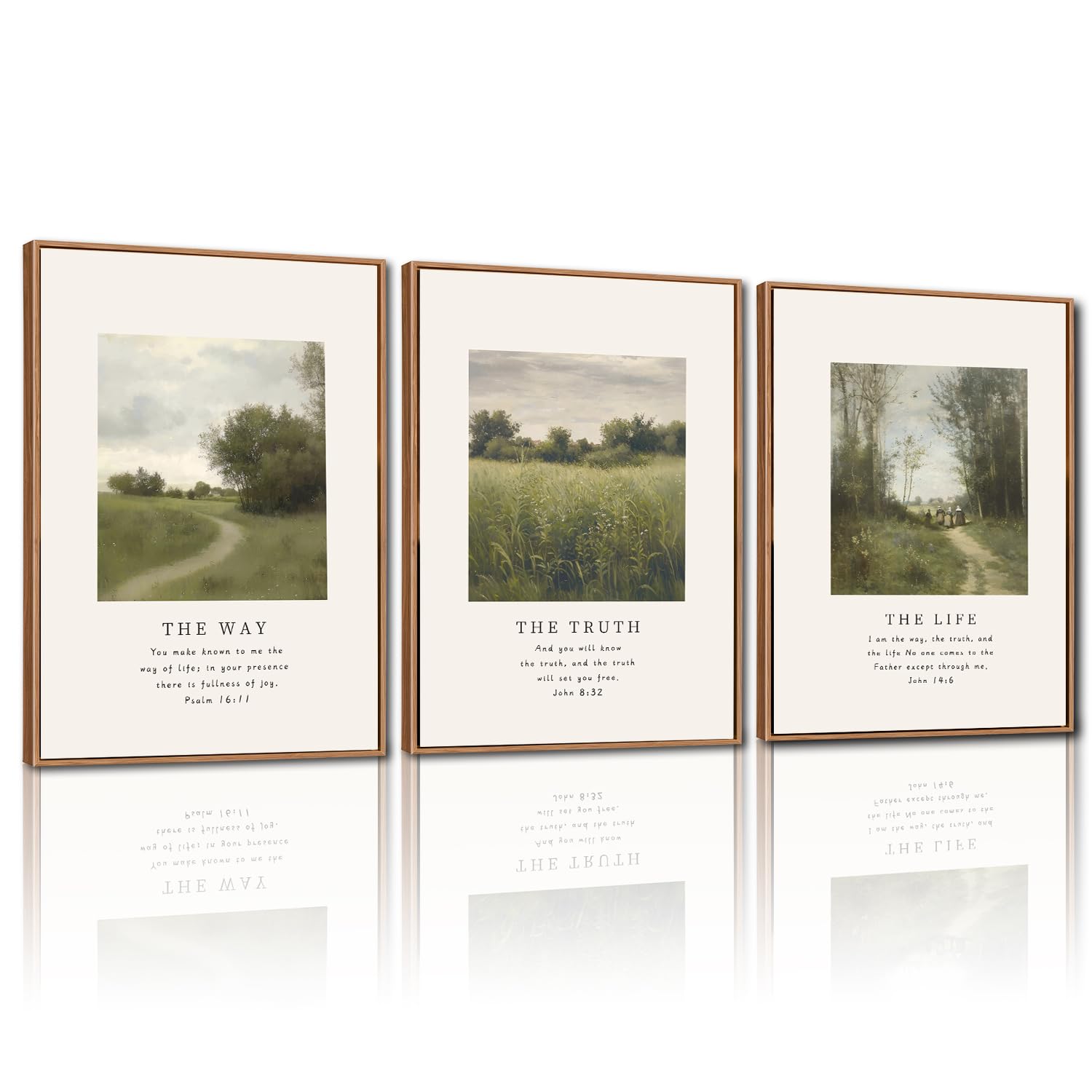 CHDITB Abstract Modern Framed Canvas Wall Art Set, Contemporary Artwork for Home Decor, Neutral Pastel Illustration Wall Painting, Nordic Minimal Zen Art Prints for Living Room Office-16 x24 x3