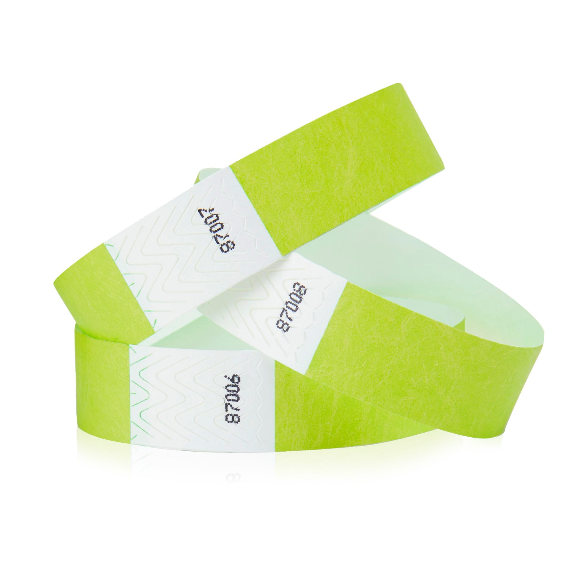 1,000 WristCo 10 Color Variety Pack Tyvek Wristbands for Events - Comfortable Tear Resistant Paper Bracelets ID Wrist Bands for Concerts Festivals Admission Party Identification