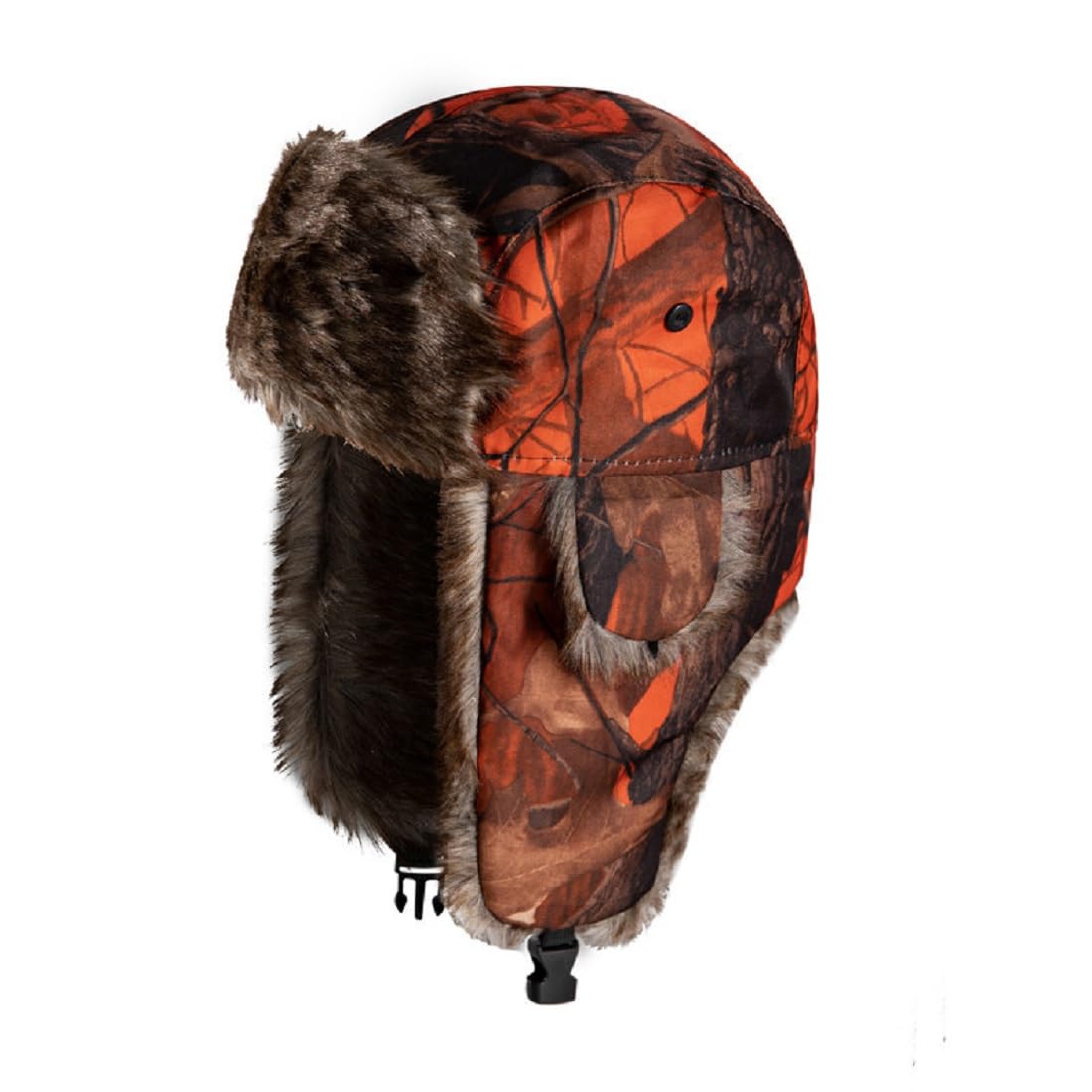 ASWER Trapper Warm Russian Trooper Hat Winter Skiing Cap Women Men Windproof