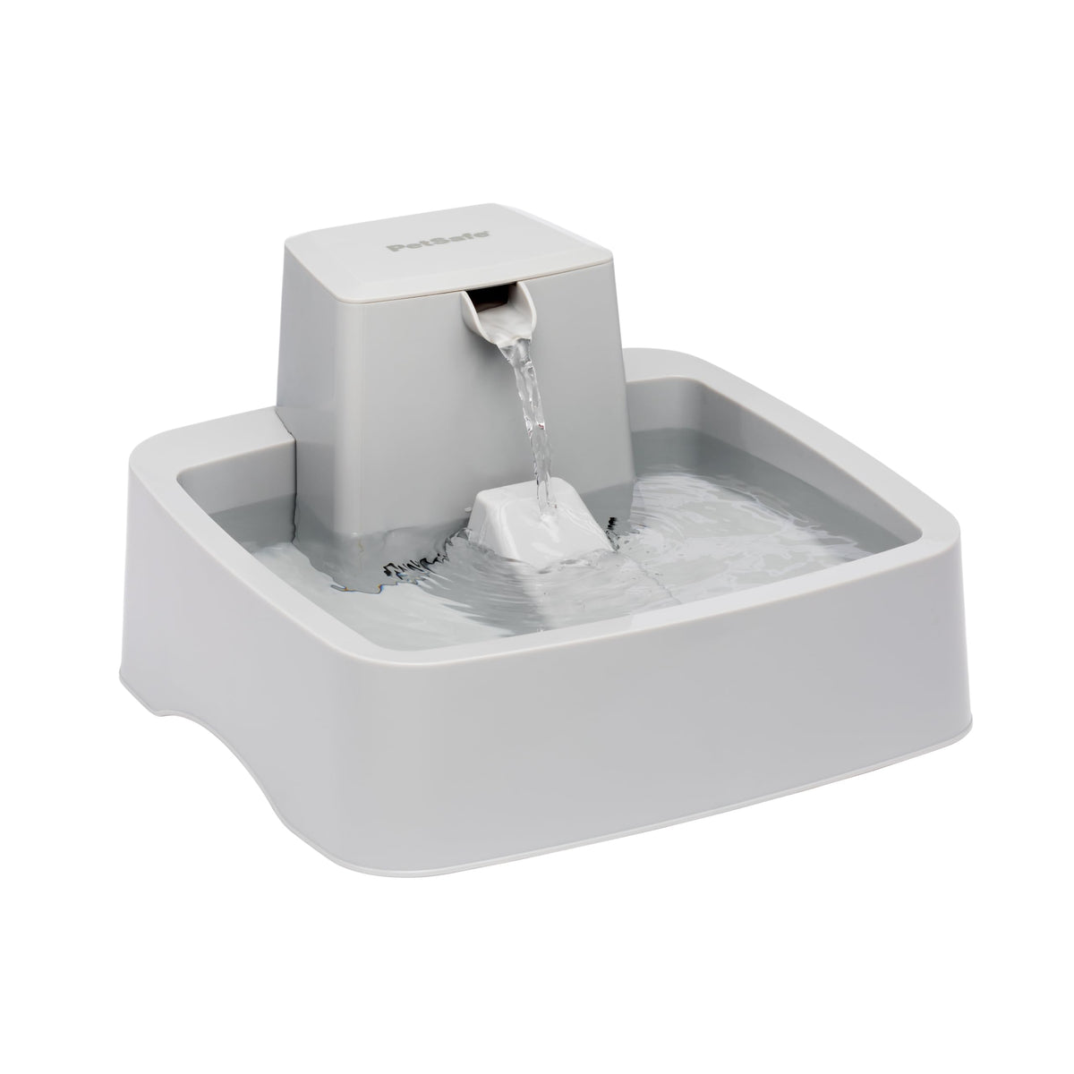 PetSafe Oasys 1 Gallon (128 Ounce) Pet Fountain - Cat or Small to Medium Breed Dog Water Fountain - Dishwasher Safe Filtered Water Dispenser with Flow Control - Filters Included - Easy to Clean