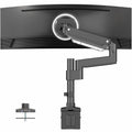 VIVO Premium Aluminum Tall Extended Monitor Arm for Ultrawide Monitors up to 49 inches and 33 lbs, Single Desk Mount Stand, Pneumatic Height Adjusting, Max VESA 100x100, Black, STAND-V101GT