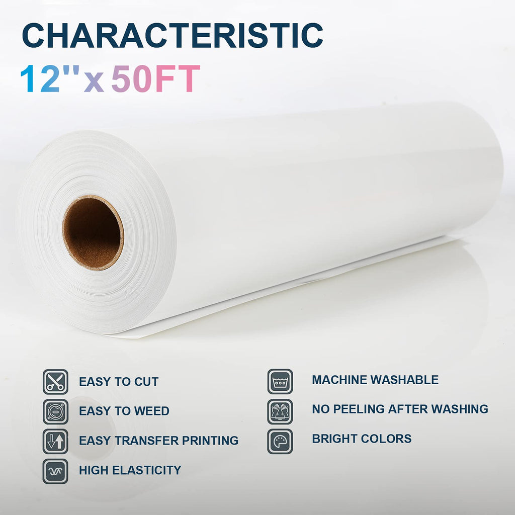 XSEINO HTV Black Heat Transfer Vinyl Sheets:13Pack 12" x 10" Black Iron on Vinyl for T-Shirt, for Cricut,Silhouette Cameo or Heat Press Machine(1 Sheet Teflon Included)