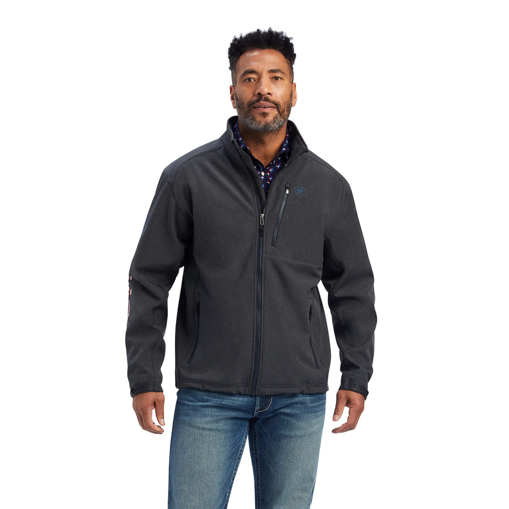 ARIAT Logo 2.0 Patriot Softshell Water Resistant Jacket
