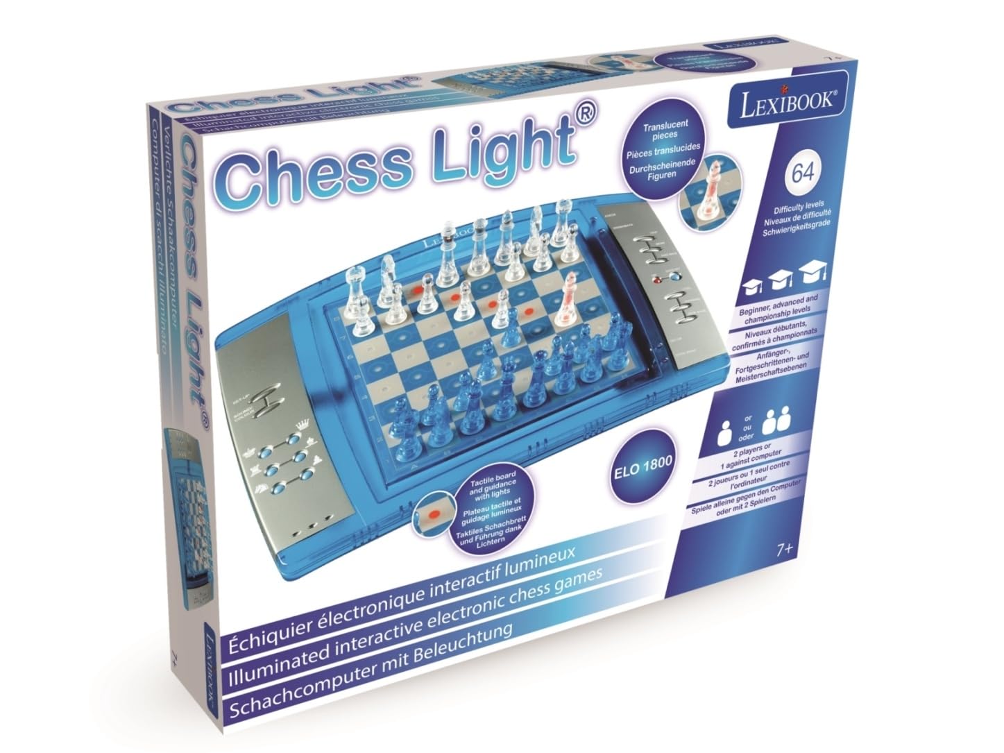 Lexibook - Harry Potter Chess Games, Magnetic and Foldable Chess Board, 32 Pieces, Family Game, CGM300HP