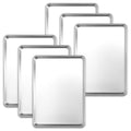6 Pack Large Size Baking Sheet Pans, Aluminum Commercial Cookie Sheets Non-Stick, 21"x15"
