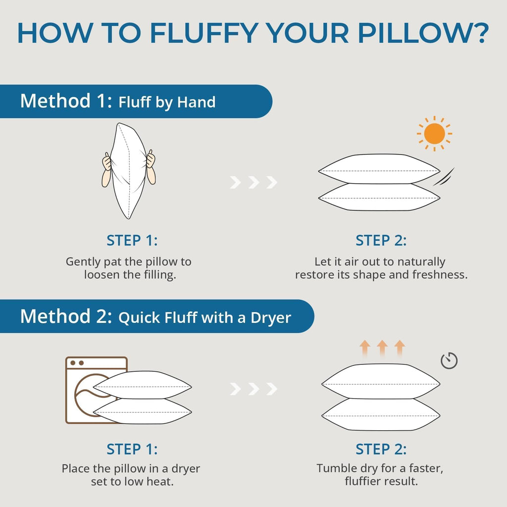 Sasttie Firm Pillows Standard Size Set of 4, Full Size Bed Pillows for Side, Back, and Stomach Sleepers - Oeko-Tex Certified Down Alternative Plump Filling - Hotel Quality and Machine Washable, 4 Pack