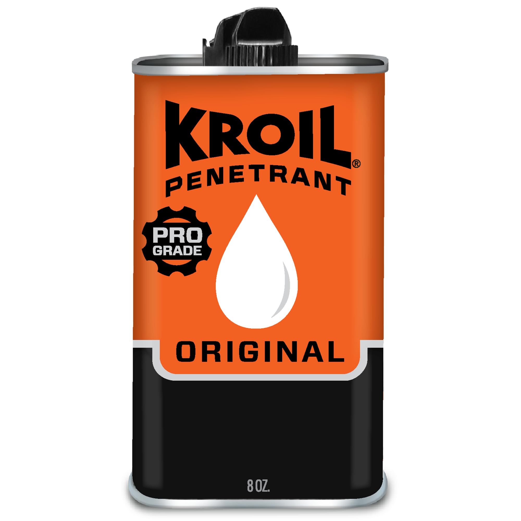 Kroil Original Penetrant - Rust Penetrating Lubricant - Corrosion Inhibitor Oil for Chains, Hinges & Stuck Metal Parts - Home & Industrial Use - Can - 1 gal - 1 Pack (KL011)