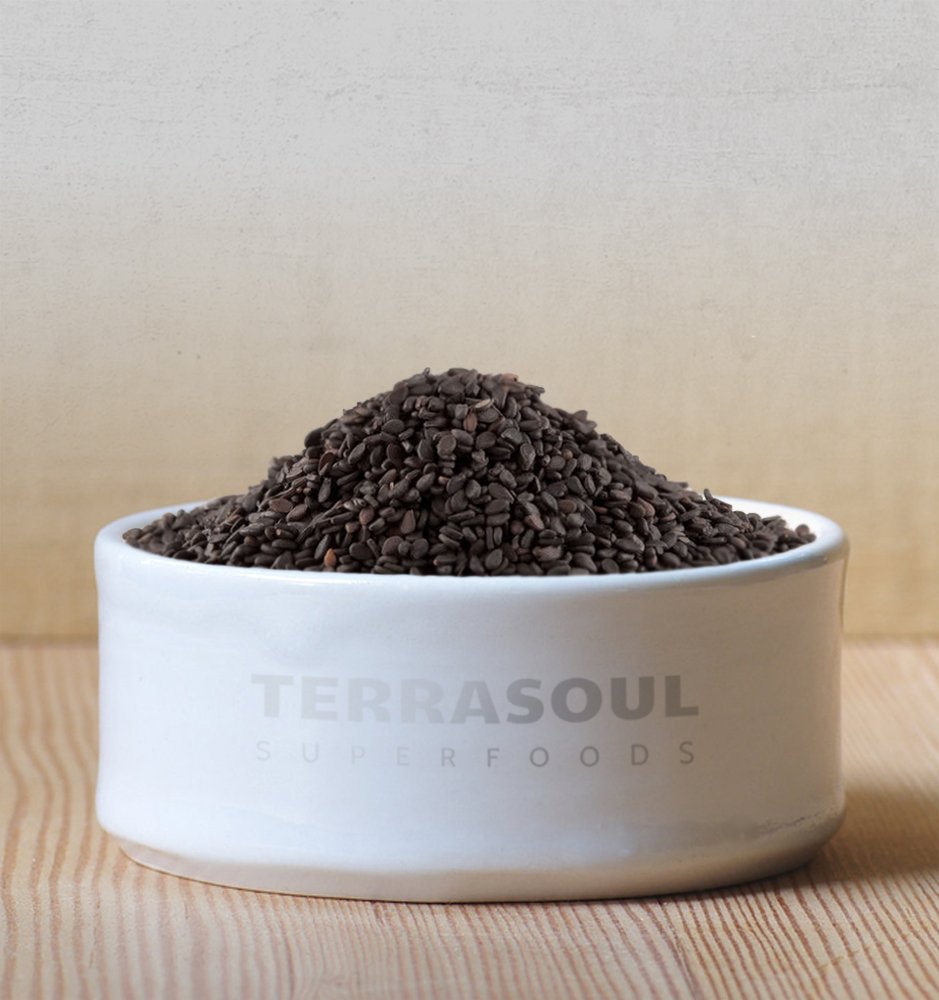 Terrasoul Superfoods Organic Black Sesame Seeds, 2 Lbs - Raw | Unhulled | Lab-Tested