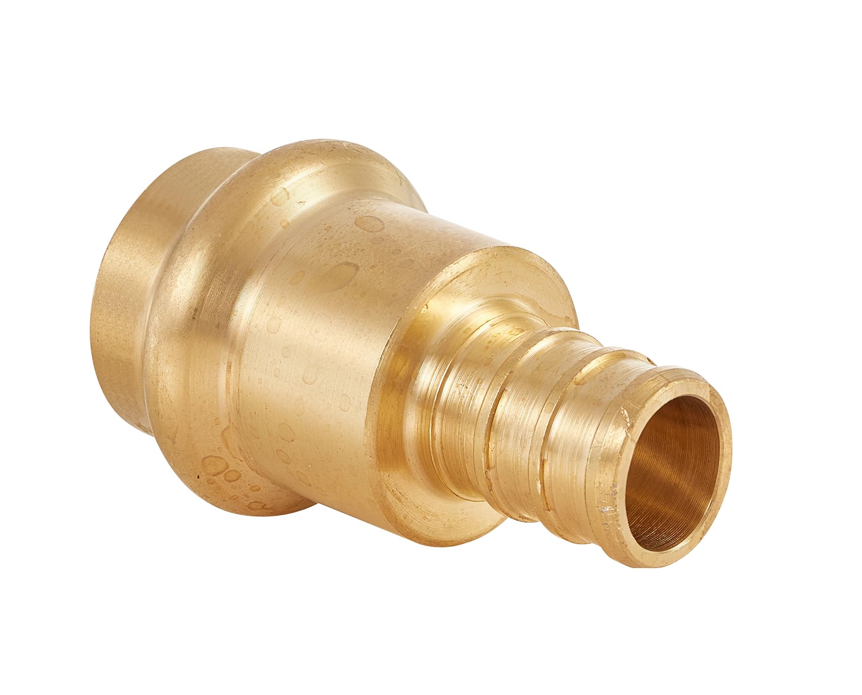 (Pack of 2) EFIELD 1" Copper Press X 1" PEX Crimp Coupling Brass Adapters For Copper and Pex Pipe Connection,(PEX1807388-2PCS)