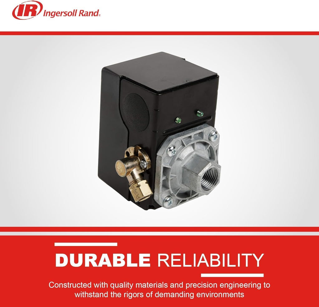 Ingersoll-Rand 23474661 Pressure Switch for Single Stage Compressor SS3 And SS5